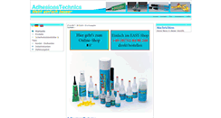 Desktop Screenshot of adhesionstechnics.com